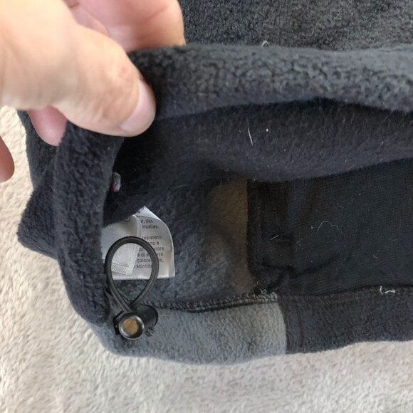 Columbia Men Fleece Jacket Large Full Zip Outdoors Performance Gray Stand Collar - Picture 10 of 15